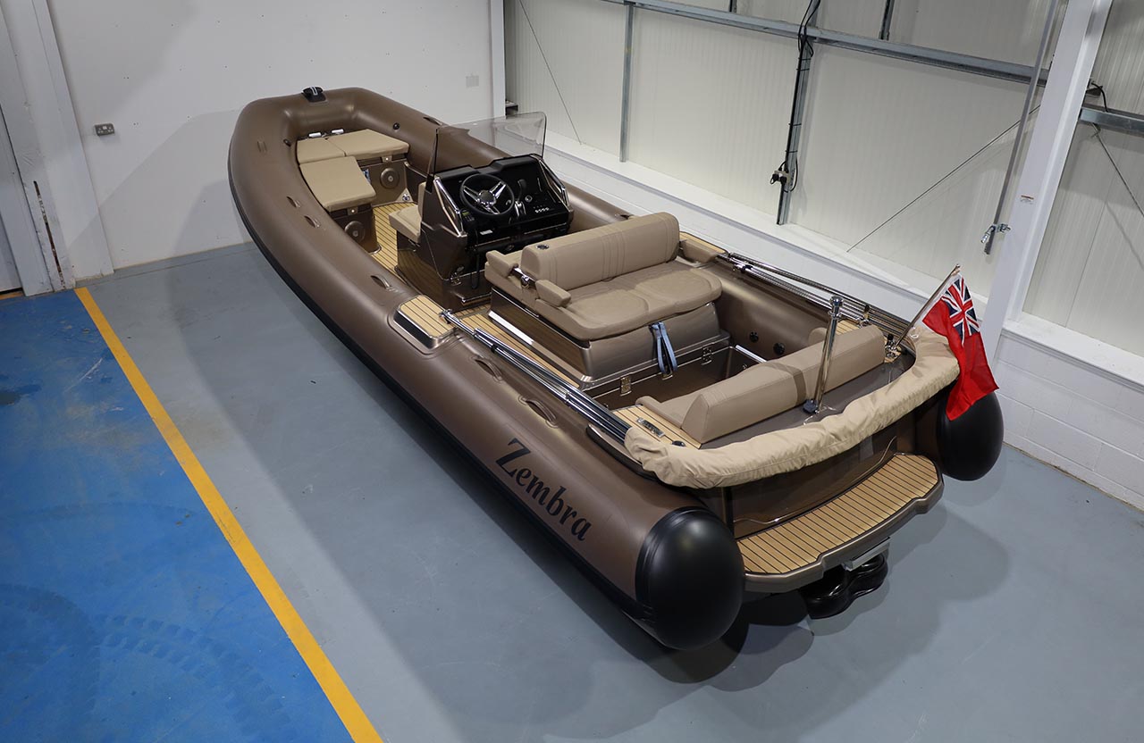 Williams customised brown Jet tender